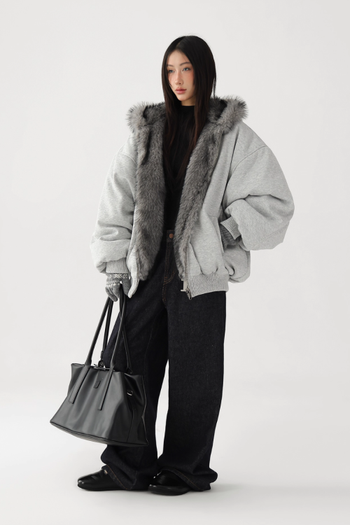 Faux Fur Reversible Blouson
