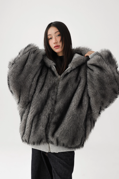 Faux Fur Reversible Blouson
