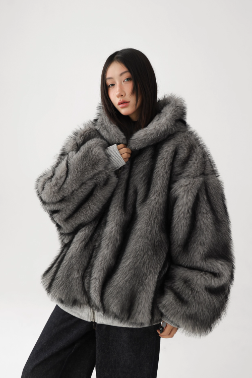 Faux Fur Reversible Blouson