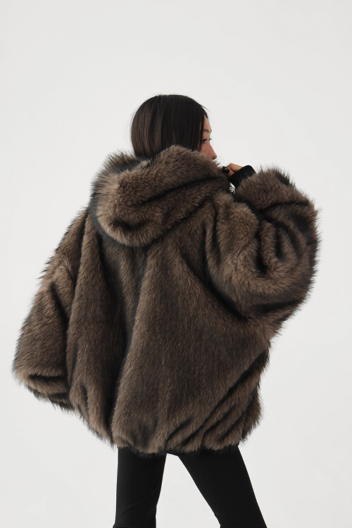 Faux Fur Reversible Blouson