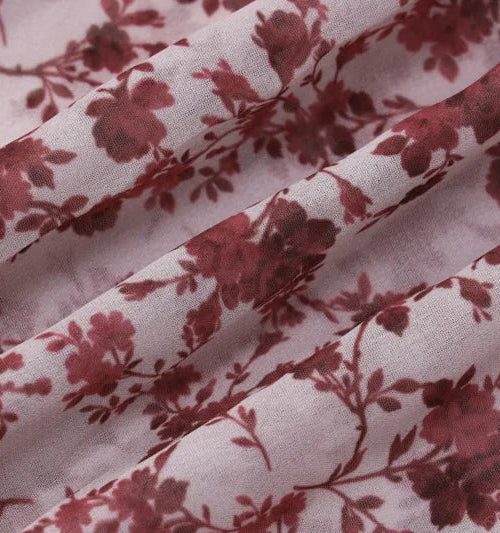 Floral High Slit Maxi Dress