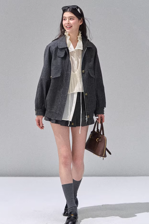 Fluffy Chiffon Shirt