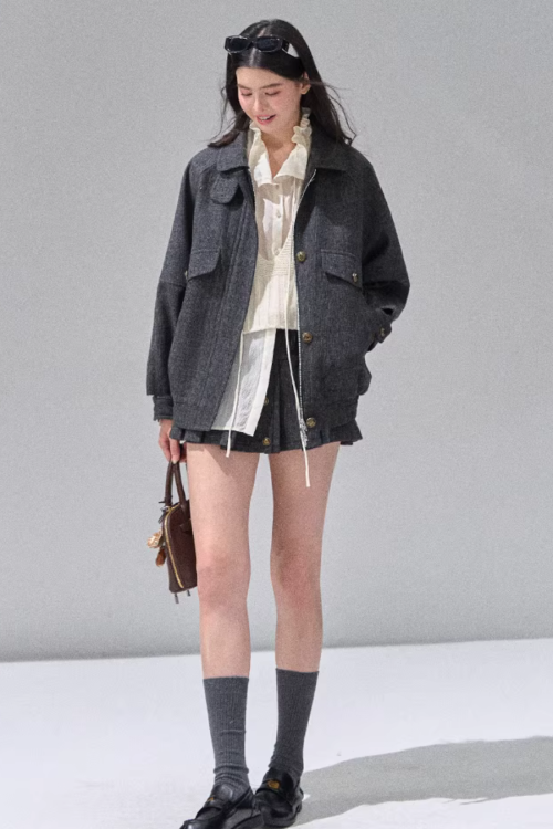 Fluffy Chiffon Shirt