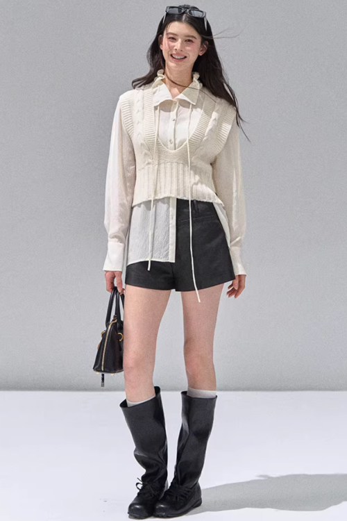 Fluffy Chiffon Shirt