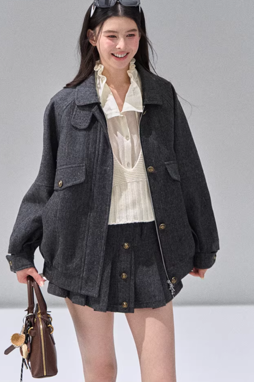 Fluffy Chiffon Shirt