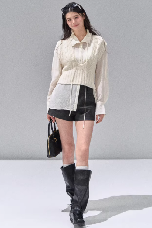 Fluffy Chiffon Shirt