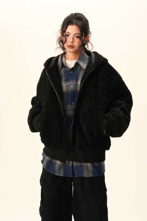 Fluffy Full Zip Hoodie