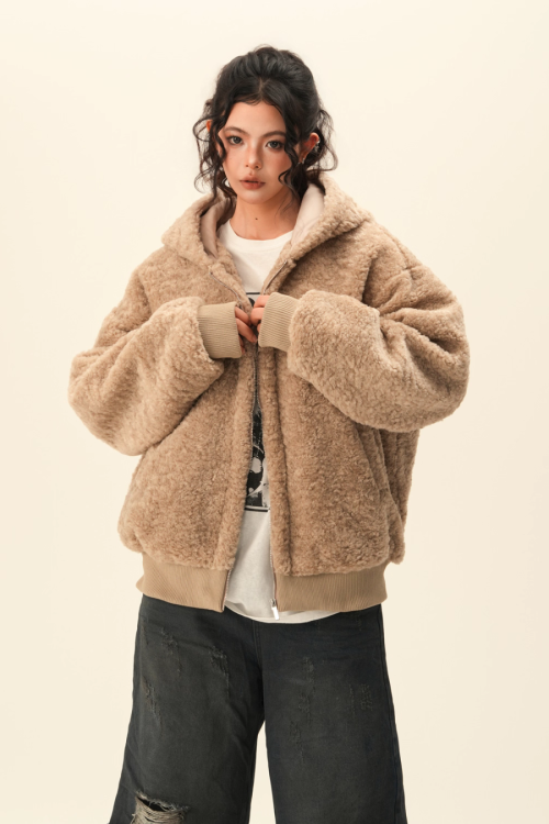 Fluffy Full Zip Hoodie