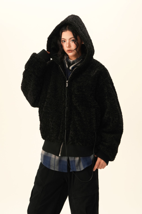Fluffy Full Zip Hoodie