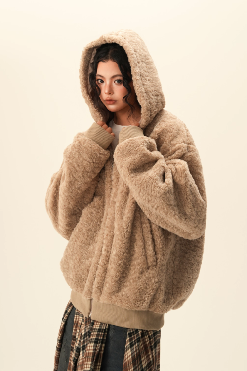 Fluffy Full Zip Hoodie