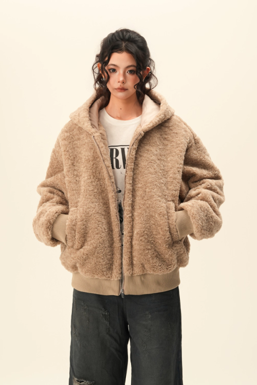 Fluffy Full Zip Hoodie