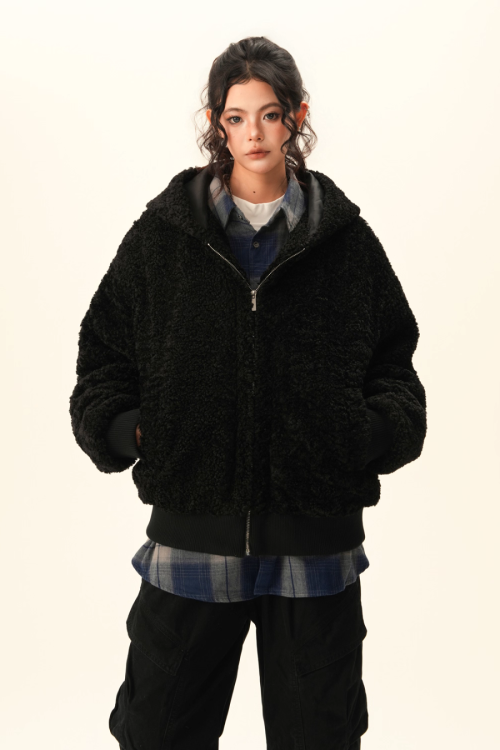 Fluffy Full Zip Hoodie