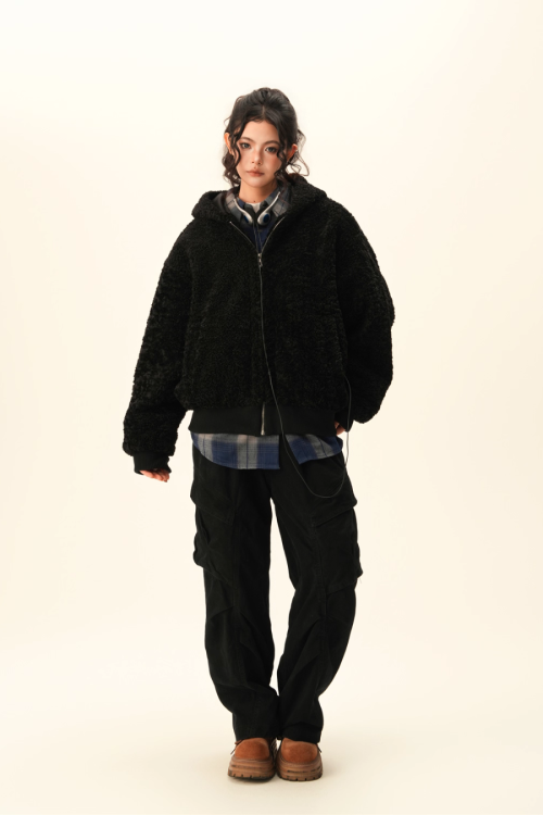 Fluffy Full Zip Hoodie