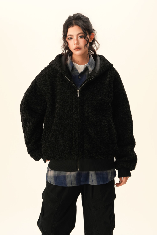 Fluffy Full Zip Hoodie