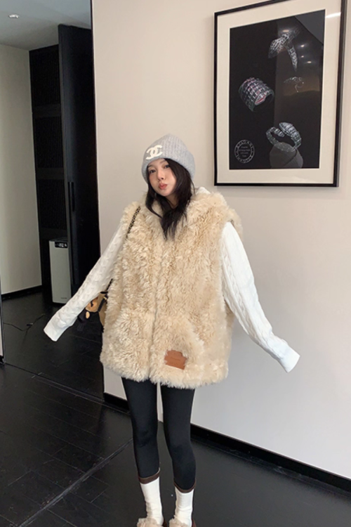 Fluffy Fur Vest