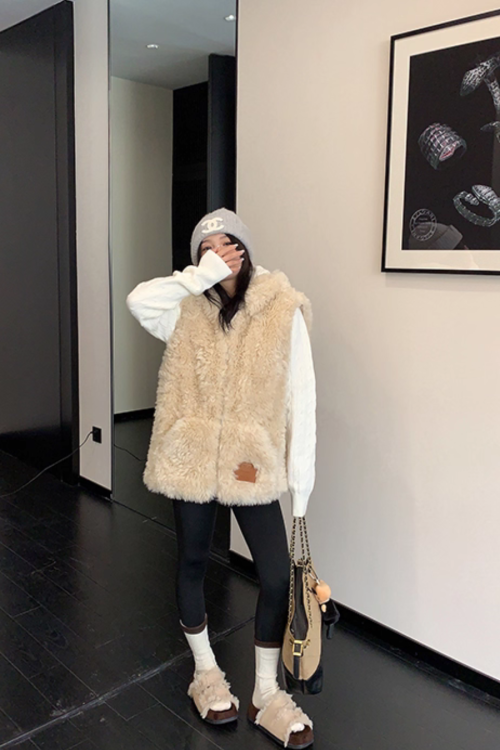 Fluffy Fur Vest