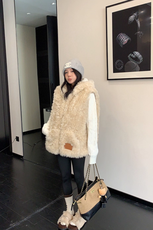 Fluffy Fur Vest