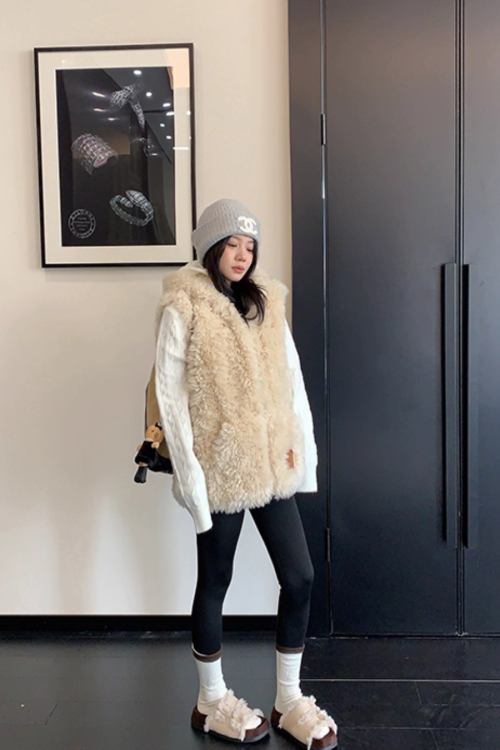 Fluffy Fur Vest