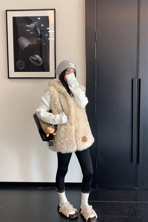 Fluffy Fur Vest