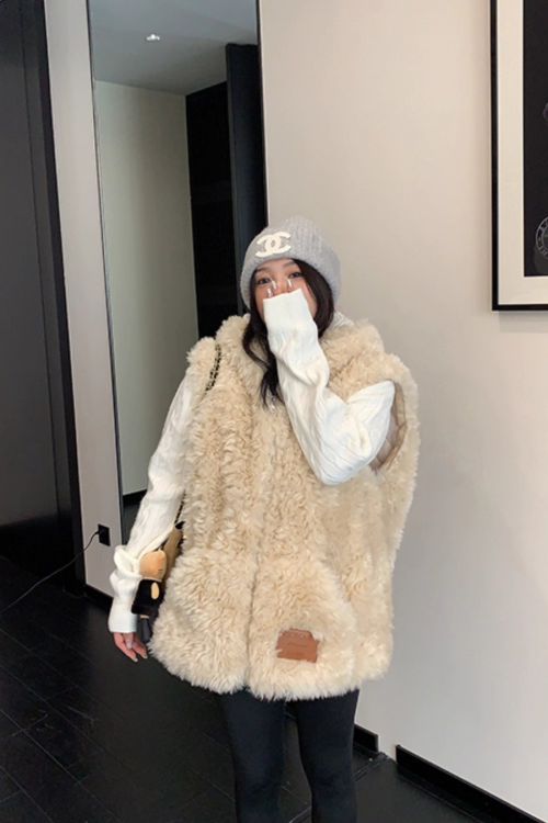 Fluffy Fur Vest