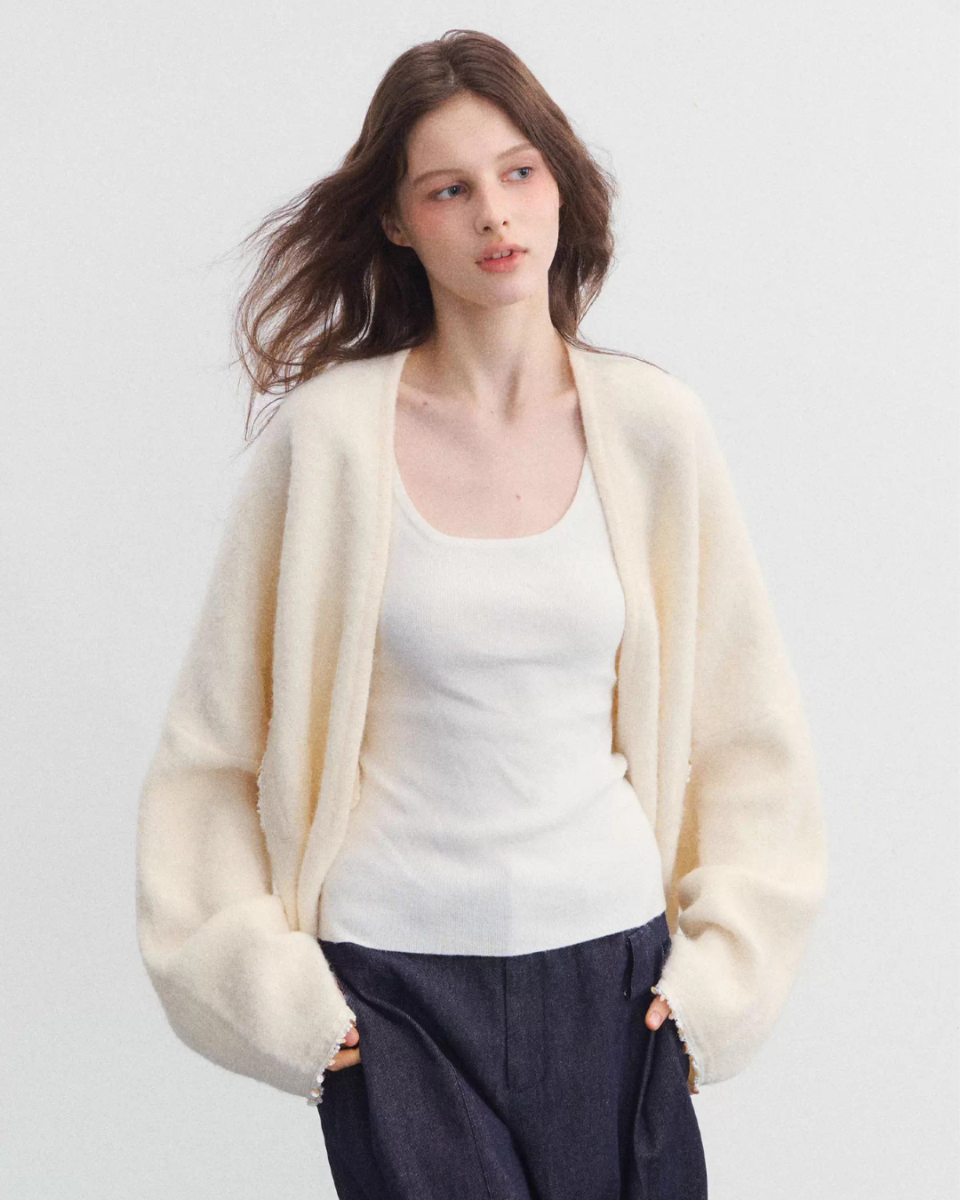 Fluffy Knit Cardigan Fluffy Knit Cardigan