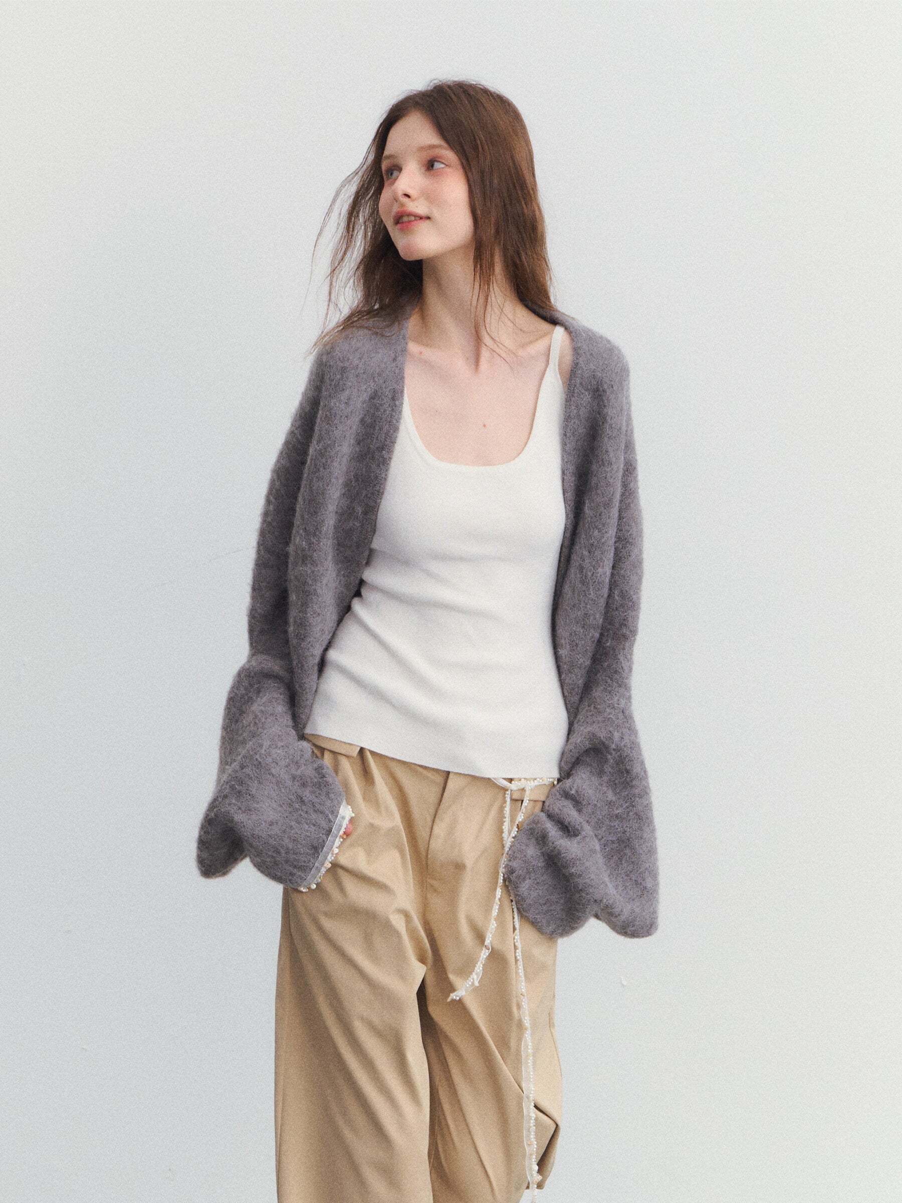 Fluffy Knit Cardigan Fluffy Knit Cardigan