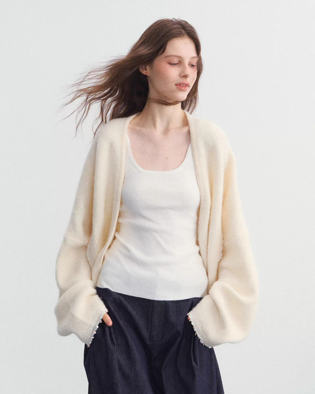 Fluffy Knit Cardigan Fluffy Knit Cardigan