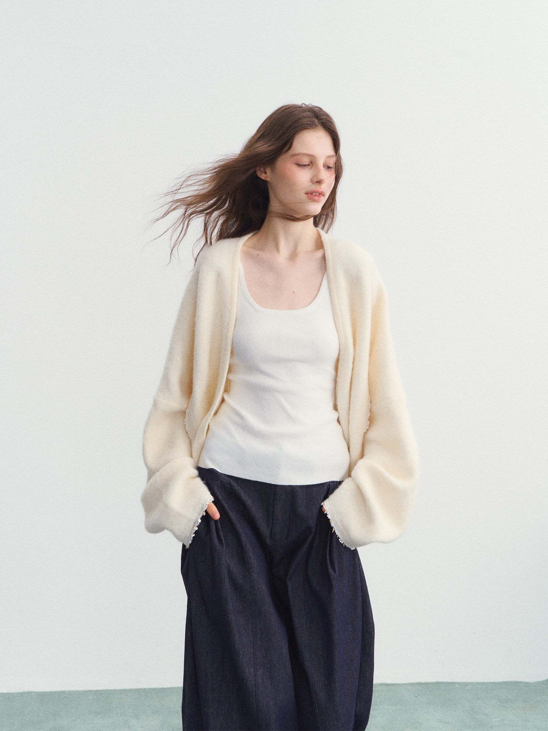 Fluffy Knit Cardigan Fluffy Knit Cardigan