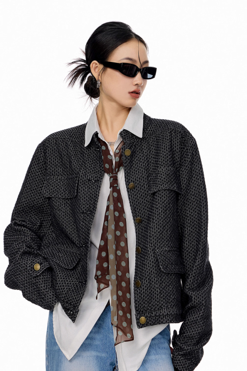 Fragrant Wind Denim Jacket