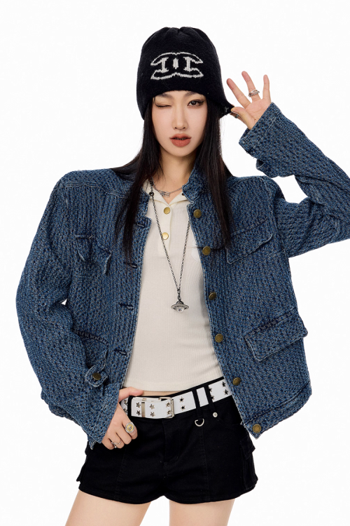 Fragrant Wind Denim Jacket
