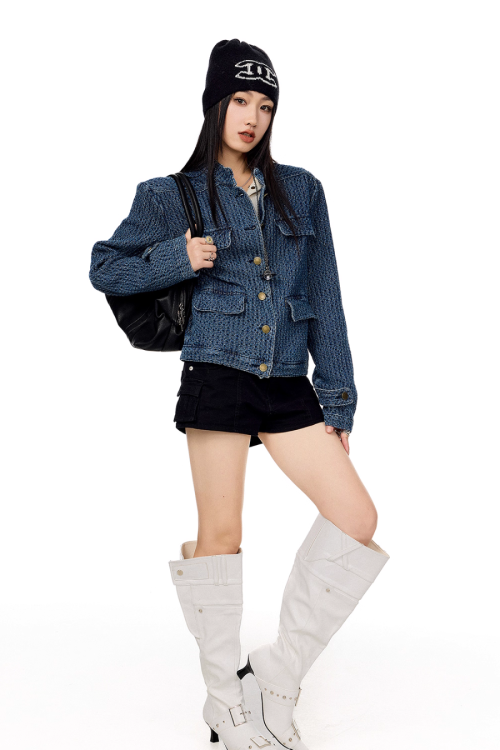 Fragrant Wind Denim Jacket