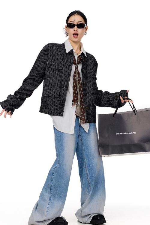 Fragrant Wind Denim Jacket