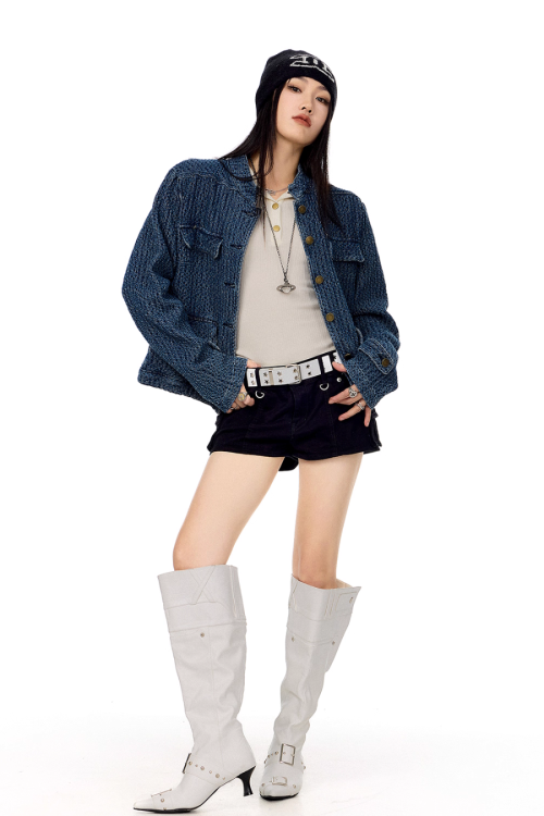 Fragrant Wind Denim Jacket