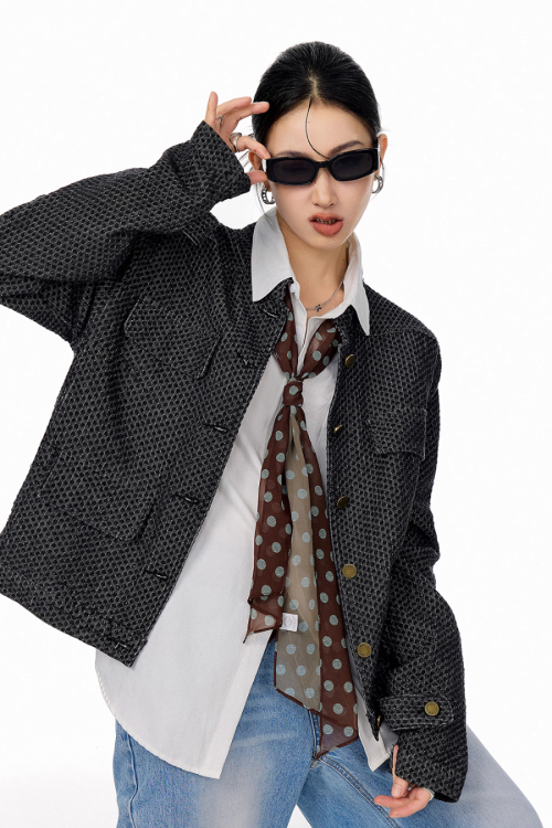 Fragrant Wind Denim Jacket