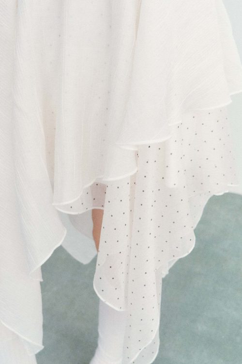 Frill Asymmetrical Skirt