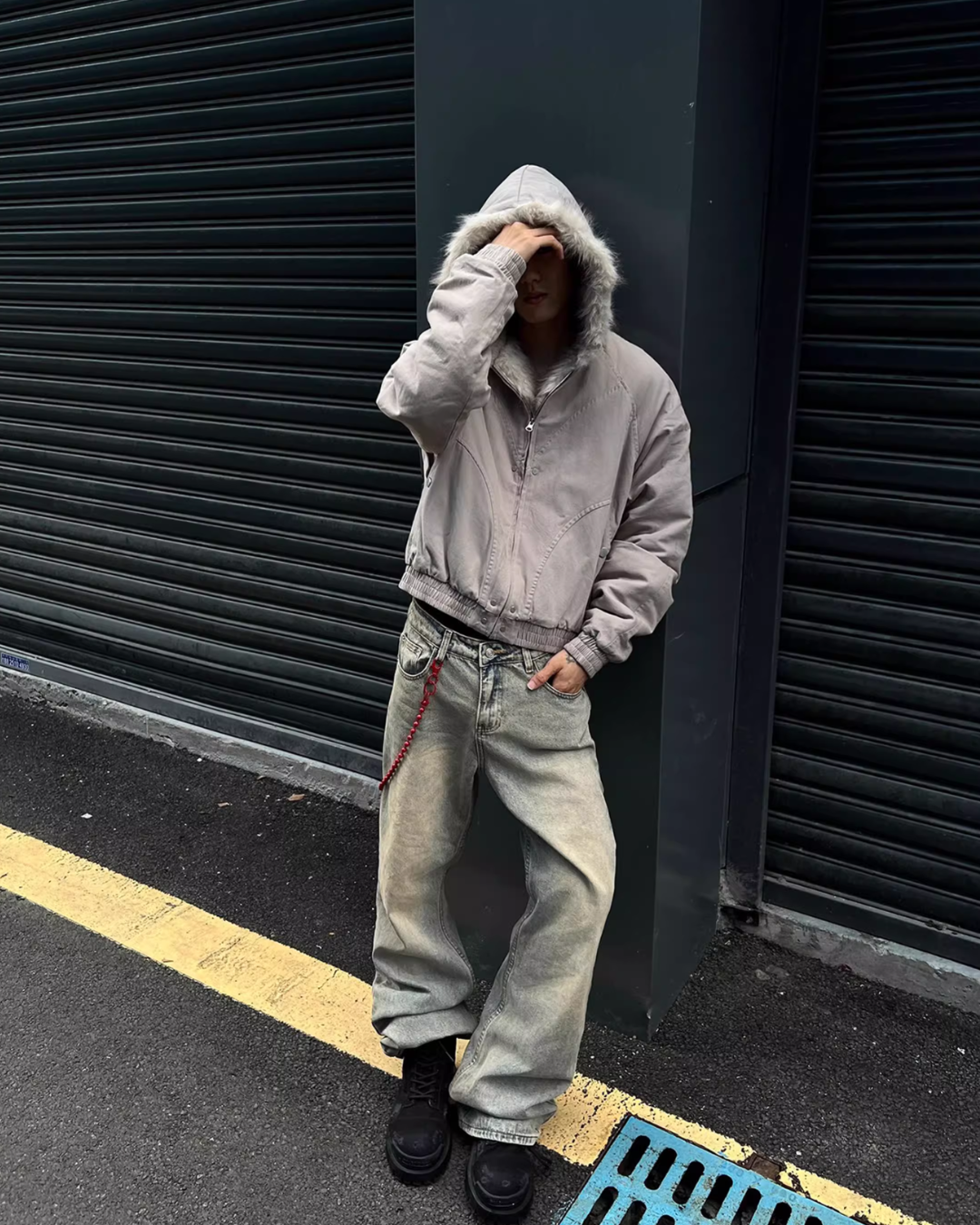 Fur Blouson Jacket Fur Blouson Jacket