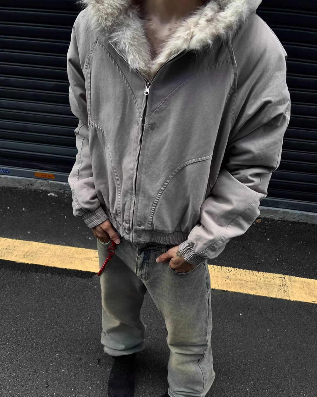 Fur Blouson Jacket Fur Blouson Jacket