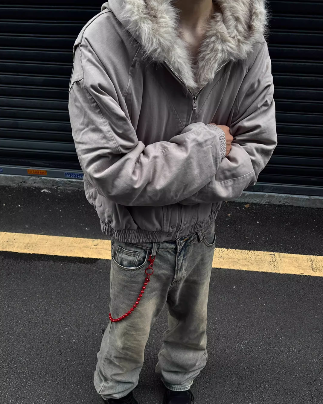 Fur Blouson Jacket Fur Blouson Jacket