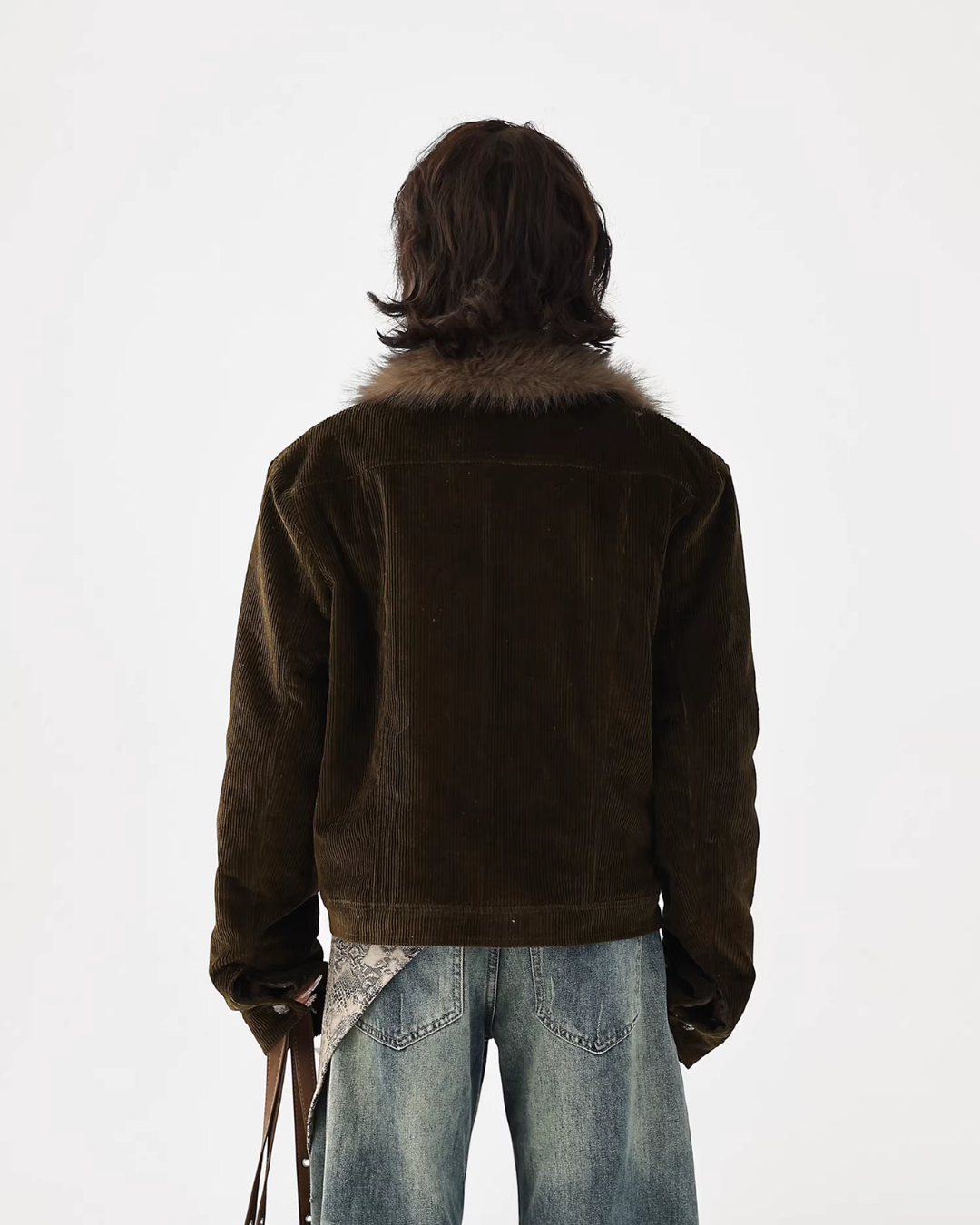 Fur Collar Corduroy Jacket Fur Collar Corduroy Jacket