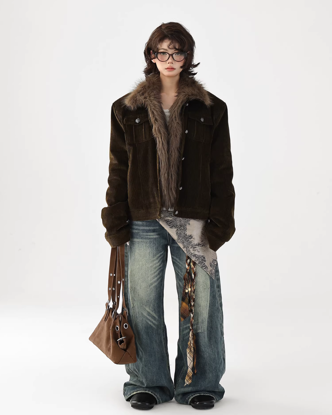 Fur Collar Corduroy Jacket Fur Collar Corduroy Jacket