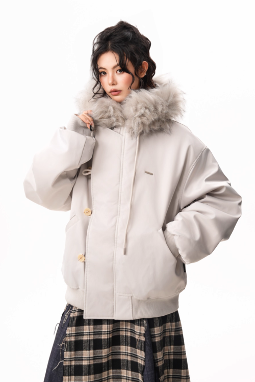 Fur Collar Cotton Jacket