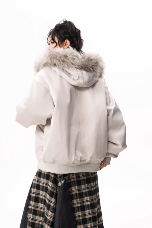 Fur Collar Cotton Jacket