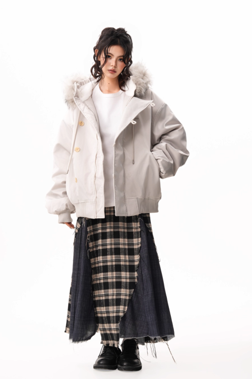 Fur Collar Cotton Jacket
