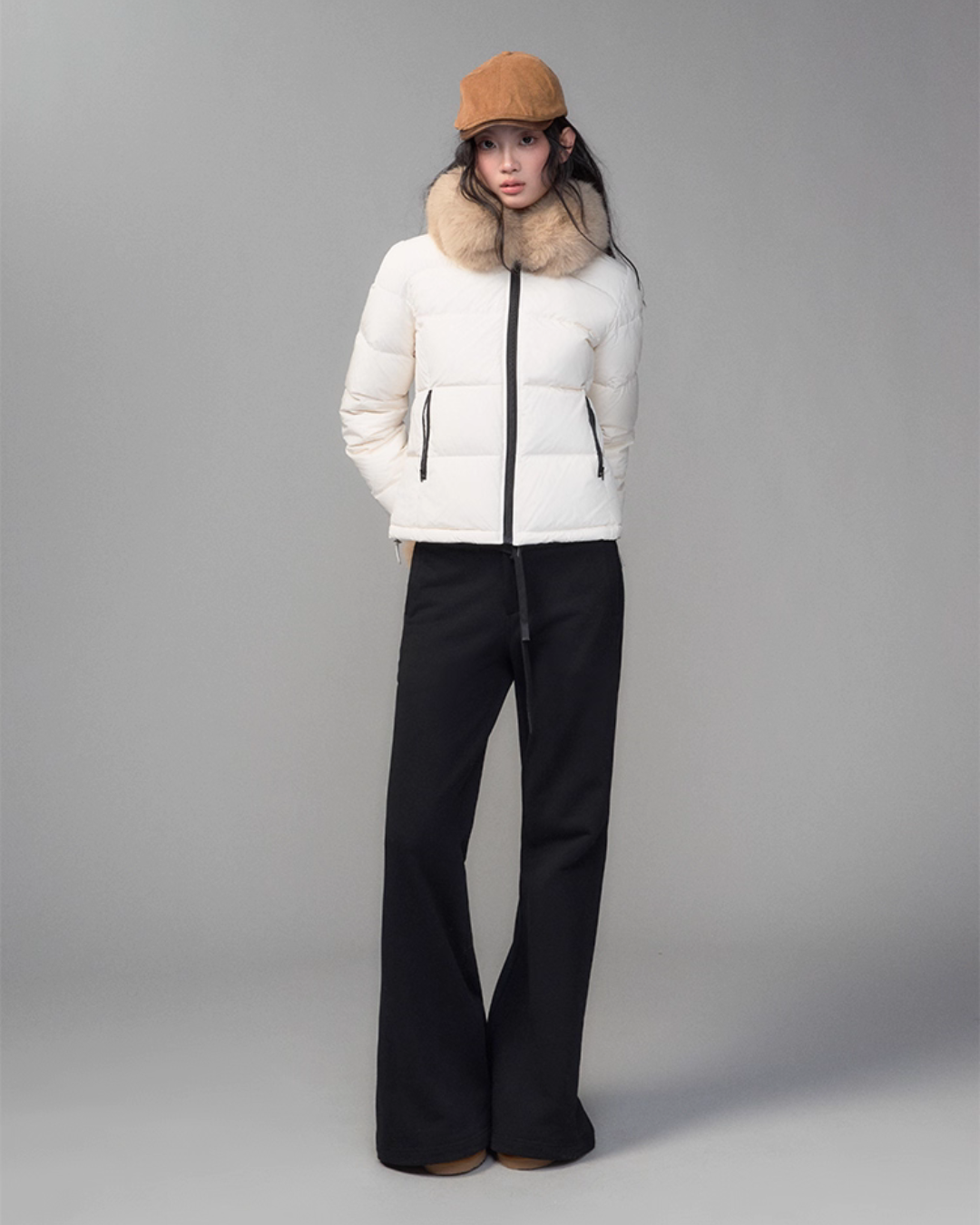 Fur Collar Down Jacket Fur Collar Down Jacket