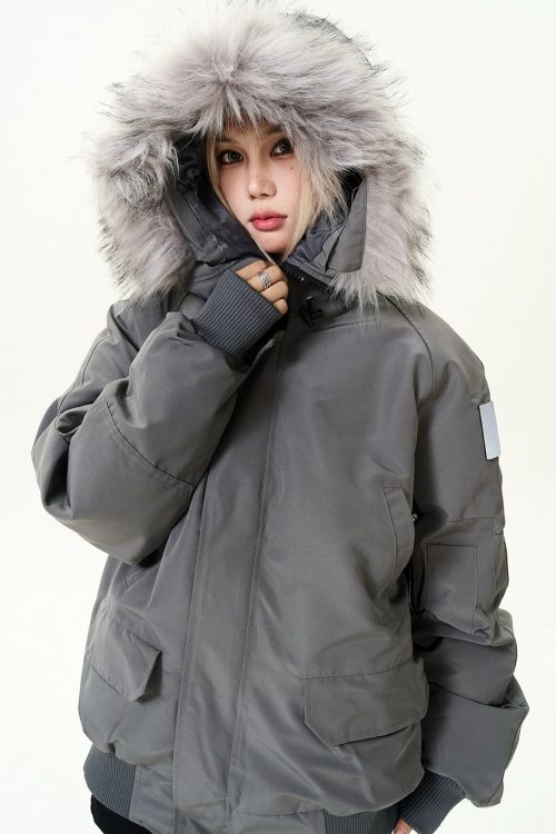 Fur Collar Down Jacket