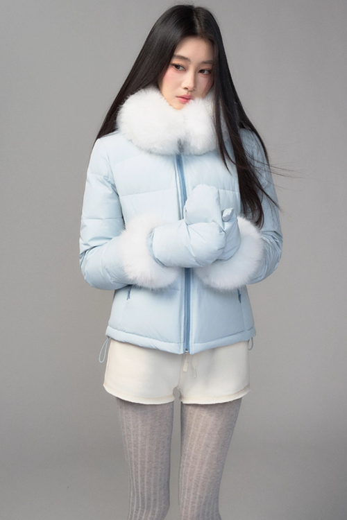Fur Collar Down Jacket