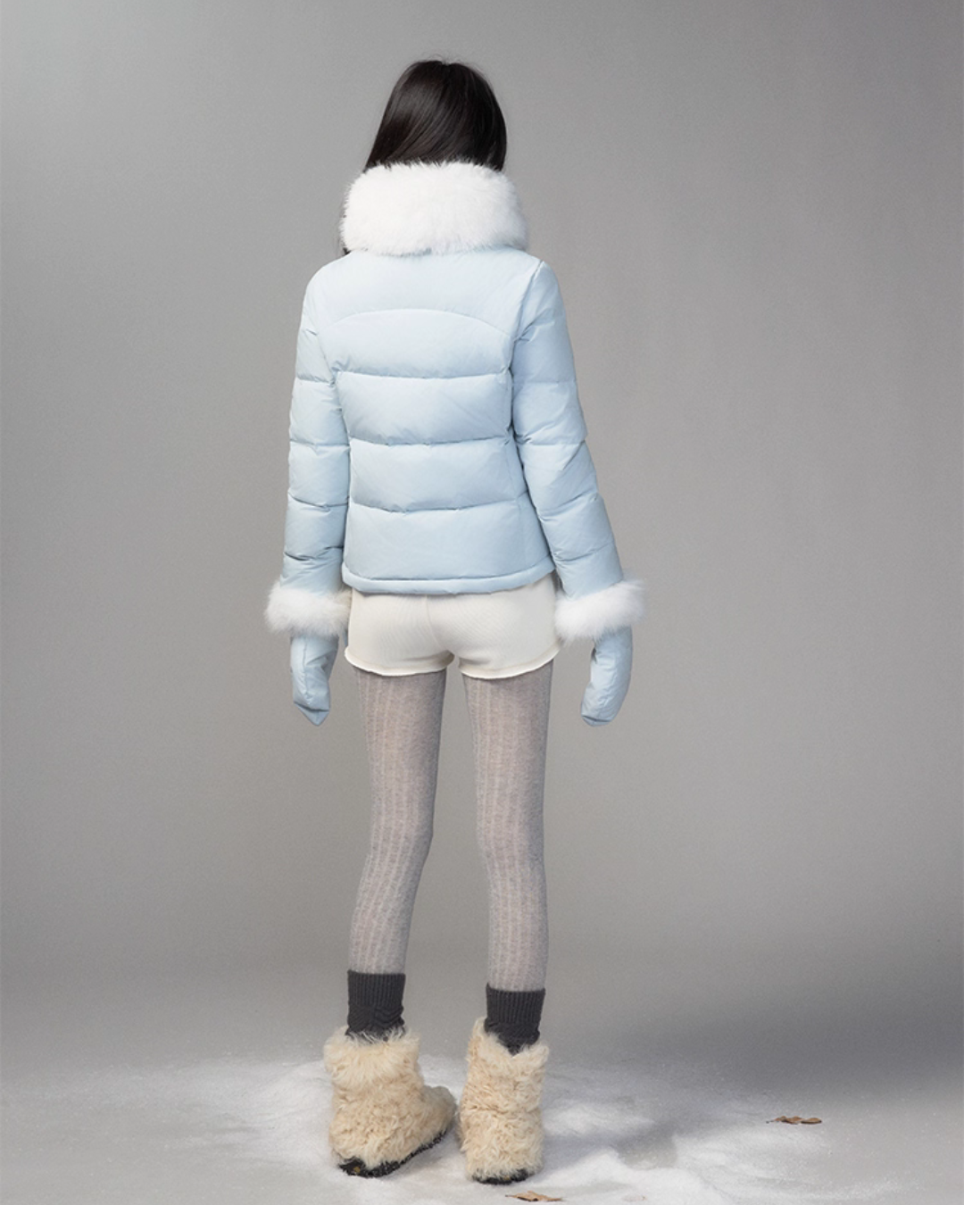 Fur Collar Down Jacket Fur Collar Down Jacket