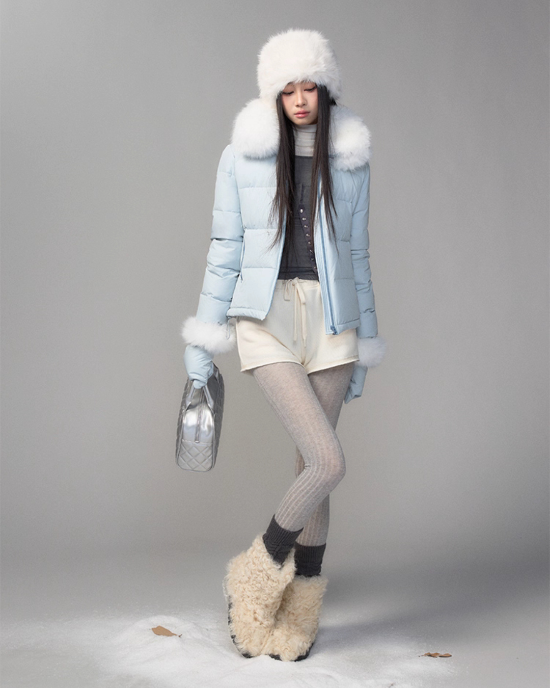 Fur Collar Down Jacket Fur Collar Down Jacket