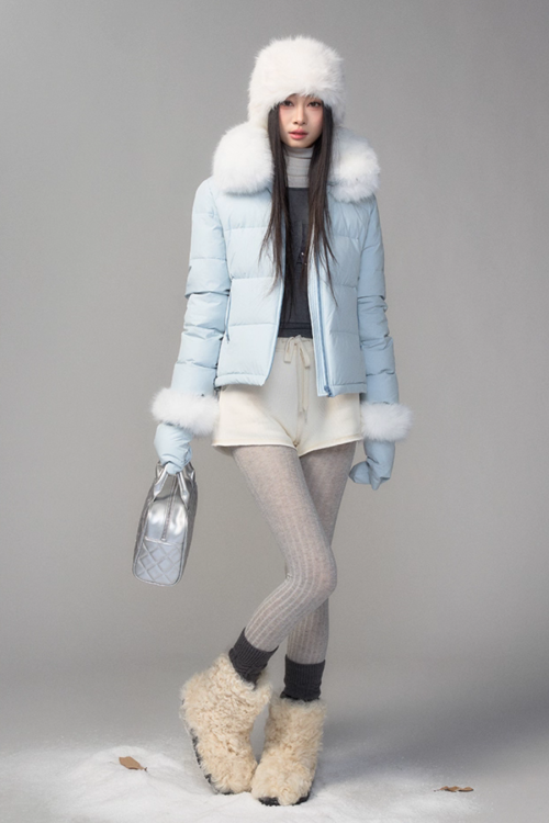 Fur Collar Down Jacket