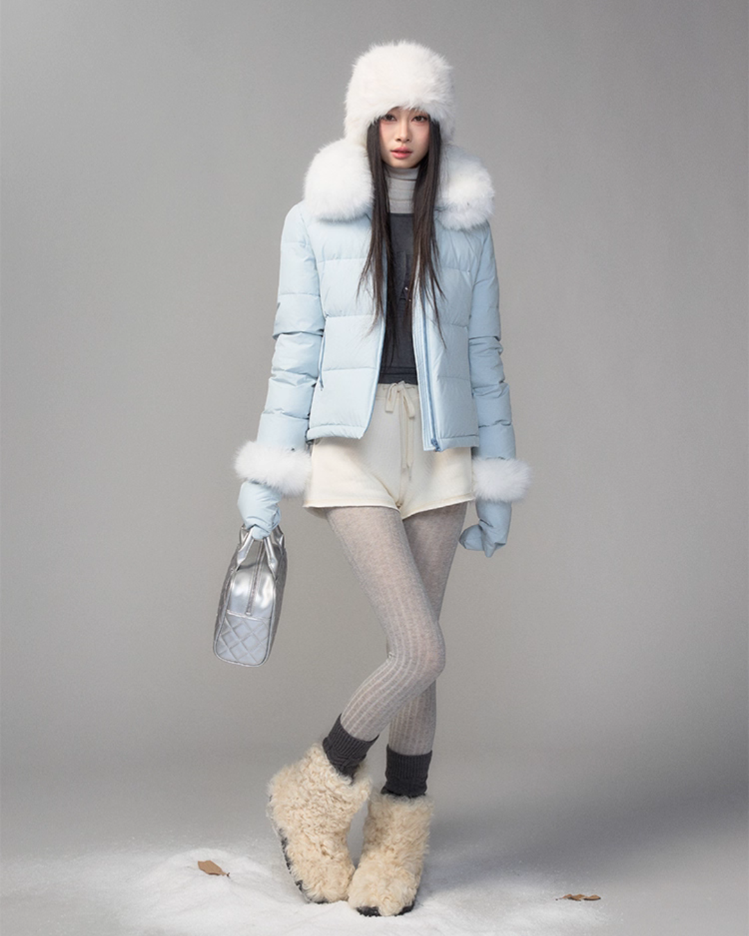 Fur Collar Down Jacket Fur Collar Down Jacket